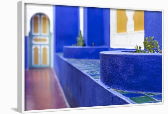 The Majorelle Gardens, Marrakech, Morocco, North Africa, Africa-Charlie Harding-Framed Photographic Print