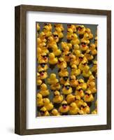 The Make-A-Wish Foundation Releases Rubber Ducks into the Ocean-null-Framed Photographic Print