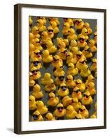 The Make-A-Wish Foundation Releases Rubber Ducks into the Ocean-null-Framed Photographic Print