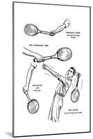 The Making of a Lawn-Tennis Player, 1937-null-Mounted Giclee Print