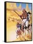 The Making of America: Apache Country!-Mcbride-Framed Stretched Canvas