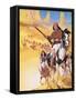 The Making of America: Apache Country!-Mcbride-Framed Stretched Canvas