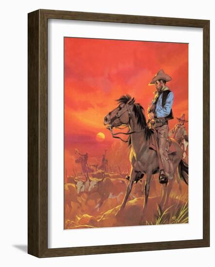 The Making of America: Here Is the Big Country-Mcbride-Framed Giclee Print