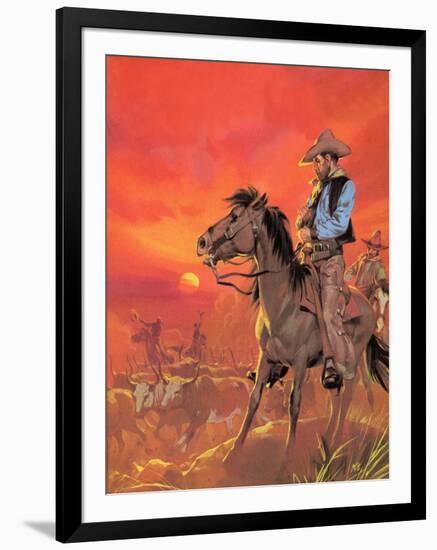 The Making of America: Here Is the Big Country-Mcbride-Framed Premium Giclee Print