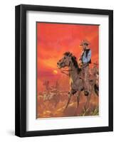 The Making of America: Here Is the Big Country-Mcbride-Framed Premium Giclee Print