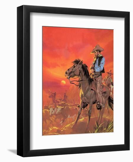 The Making of America: Here Is the Big Country-Mcbride-Framed Premium Giclee Print