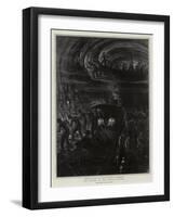 The Making of the Simplon Tunnel-Henri Lanos-Framed Giclee Print