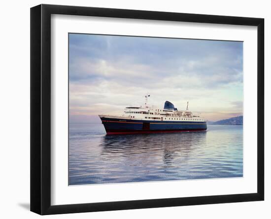 The Malaspina is an Alaskan Ferry-Ray Krantz-Framed Photographic Print