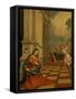 The Malchiostro Annunciation, circa 1520-Titian (Tiziano Vecelli)-Framed Stretched Canvas