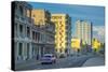 The Malecon, Havana, Cuba, West Indies, Caribbean, Central America-Alan Copson-Stretched Canvas