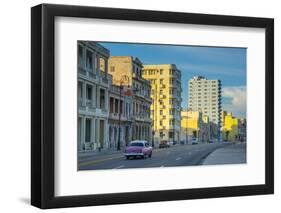 The Malecon, Havana, Cuba, West Indies, Caribbean, Central America-Alan Copson-Framed Photographic Print