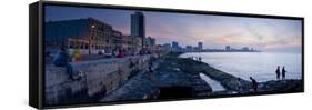 The Malecon, Havana, Cuba, West Indies, Central America-Ben Pipe-Framed Stretched Canvas