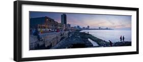 The Malecon, Havana, Cuba, West Indies, Central America-Ben Pipe-Framed Photographic Print