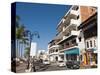 The Malecon, Puerto Vallarta, Jalisco, Mexico, North America-Michael DeFreitas-Stretched Canvas