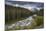 The Maligne River meandering through the Canadian Rockies, Jasper National Park-Adam Burton-Mounted Photographic Print