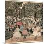 The Mall, Central Park. Dated: 1900/1903. Dimensions: overall: 55.9 x 50.8 cm (22 x 20 in.). Med...-Maurice Brazil Prendergast-Mounted Premium Giclee Print