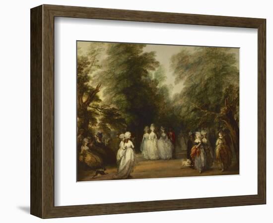 The Mall in St. James's Park, Ca. 1783-Thomas Gainsborough-Framed Giclee Print