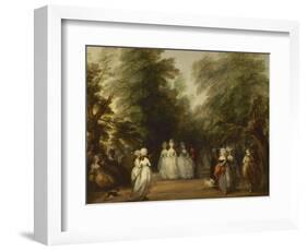 The Mall in St. James's Park, Ca. 1783-Thomas Gainsborough-Framed Giclee Print