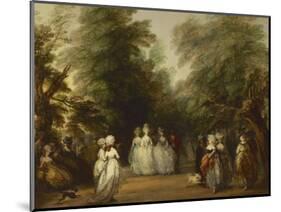 The Mall in St. James's Park, Ca. 1783-Thomas Gainsborough-Mounted Giclee Print