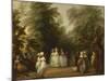 The Mall in St. James's Park, Ca. 1783-Thomas Gainsborough-Mounted Giclee Print