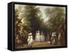 The Mall in St. James's Park-Thomas Gainsborough-Framed Stretched Canvas