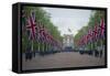 The Mall looking towards Buckingham Palace-Associated Newspapers-Framed Stretched Canvas