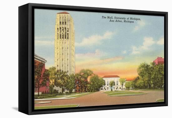 The Mall, University, Ann Arbor, Michigan-null-Framed Stretched Canvas