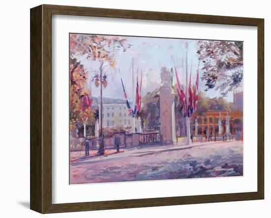 The Mall-Sarah Butterfield-Framed Giclee Print