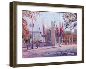 The Mall-Sarah Butterfield-Framed Giclee Print