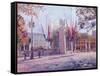 The Mall-Sarah Butterfield-Framed Stretched Canvas