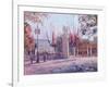 The Mall-Sarah Butterfield-Framed Giclee Print