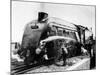 The Mallard Steam Train, World Record Holder for Steam Locomotives of 126 MPH in 1938-null-Mounted Photographic Print