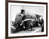 The Mallard Steam Train, World Record Holder for Steam Locomotives of 126 MPH in 1938-null-Framed Photographic Print