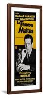 The Maltese Falcon, French Movie Poster, 1941-null-Framed Art Print