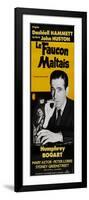 The Maltese Falcon, French Movie Poster, 1941-null-Framed Art Print