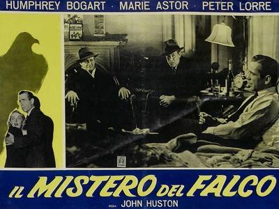 Humphrey Bogart in THE MALTESE FALCON  24"x36"Canvas Classic Movie Poster 