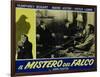 The Maltese Falcon, Italian Movie Poster, 1941-null-Framed Art Print