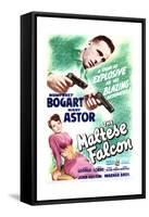 The Maltese Falcon - Movie Poster Reproduction-null-Framed Stretched Canvas