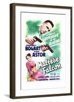 The Maltese Falcon - Movie Poster Reproduction-null-Framed Art Print