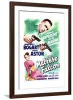 The Maltese Falcon - Movie Poster Reproduction-null-Framed Art Print