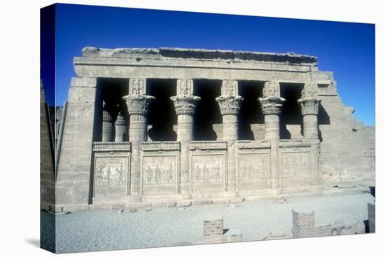 The Mammisi (Birth-House), Temple of Hathor, Dendera, Egypt, 125 BC - 60 Ad-CM Dixon-Stretched Canvas