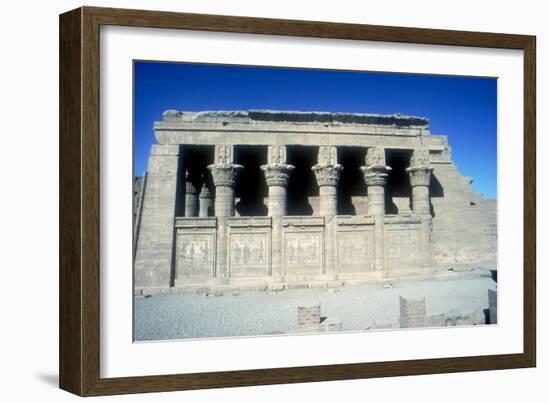 The Mammisi (Birth-House), Temple of Hathor, Dendera, Egypt, 125 BC - 60 Ad-CM Dixon-Framed Photographic Print