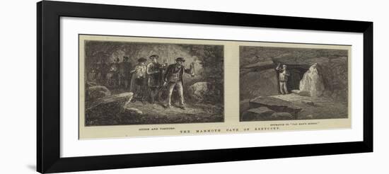 The Mammoth Cave of Kentucky-null-Framed Giclee Print