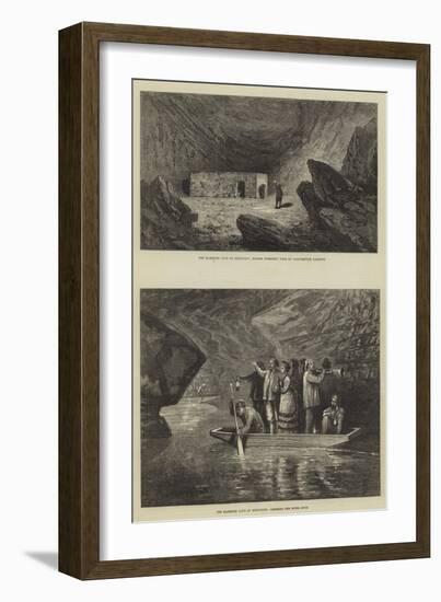 The Mammoth Caves of Kentucky-null-Framed Giclee Print