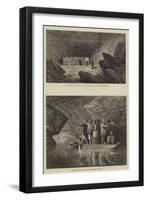 The Mammoth Caves of Kentucky-null-Framed Giclee Print