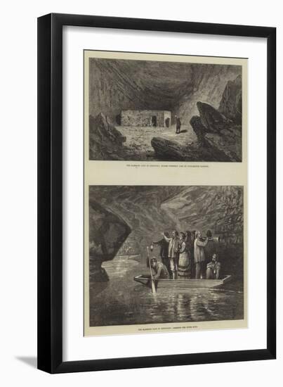 The Mammoth Caves of Kentucky-null-Framed Giclee Print