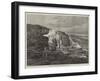 The Mammoth Hot Springs, Gardiner's River, Yellowstone, North America-null-Framed Giclee Print