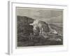 The Mammoth Hot Springs, Gardiner's River, Yellowstone, North America-null-Framed Giclee Print