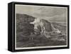 The Mammoth Hot Springs, Gardiner's River, Yellowstone, North America-null-Framed Stretched Canvas