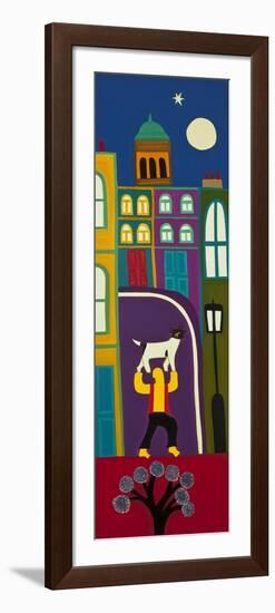 The Man and His Dog Every Day in Portobello Road, 2009-Cristina Rodriguez-Framed Giclee Print